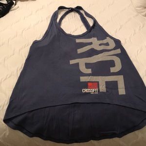 Reebok Crossfit blue tank